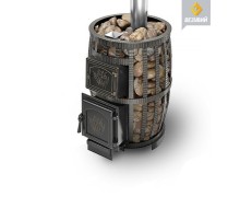 Чугунная печь ВЕЗУВИЙ Легенда Русский пар Ковка 18 (271) Б/В