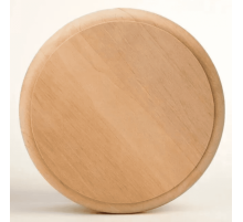 Вентиляционная заглушка 125мм (ольха)