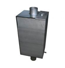 Бак для воды Везувий 80 л на трубе Ø 115 мм (прямоугольный)