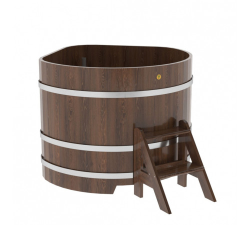 Купель угловая из дуба 1,19х1,19 H=1,0