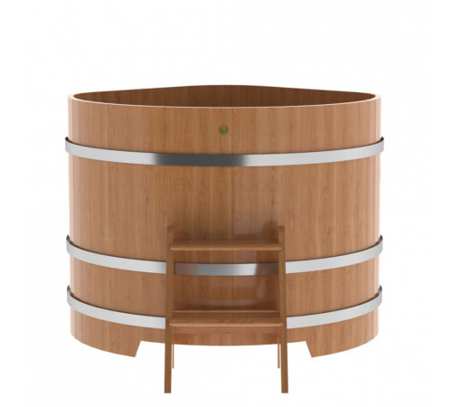 Купель угловая из дуба 1,19х1,19 H=1,0