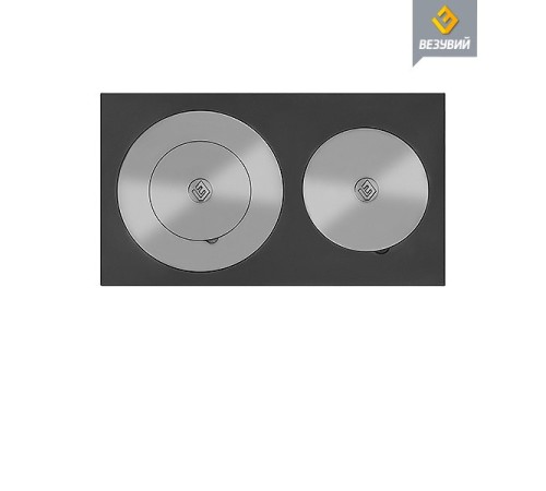 Плита двухконфорочная ВЕЗУВИЙ 4В усиленная