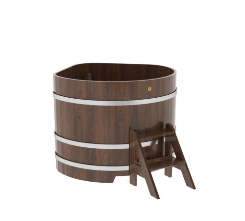 Купель угловая из дуба 1,37х1,37 H=1,0