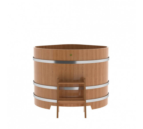 Купель угловая из дуба 1,37х1,37 H=1,0