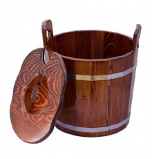 Запарник для бани BentWood из мореной лиственницы 22 л