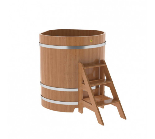 Купель угловая из дуба 1,03х1,03 H=1,20