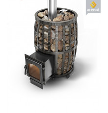 Чугунная печь ВЕЗУВИЙ Легенда Русский пар Ковка 24 (270)