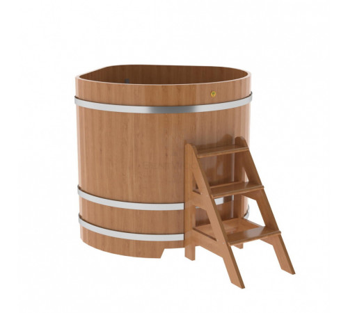 Купель угловая из дуба 1,19х1,19 H=1,20