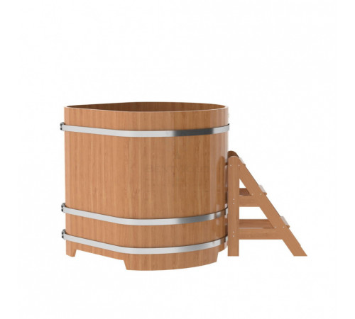 Купель угловая из дуба 1,19х1,19 H=1,20