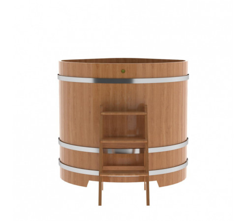 Купель угловая из дуба 1,19х1,19 H=1,20