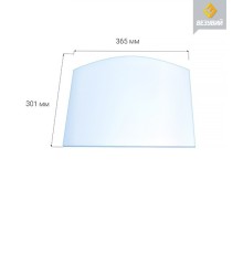 Стекло ВЕЗУВИЙ 217 Арка на дверцу