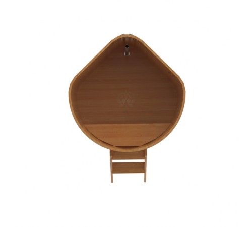 Купель угловая из лиственницы 1,19х1,19 H=1,20