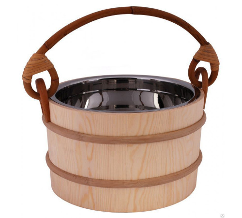 Ведро Sawo деревянное 7 л. 371-MP