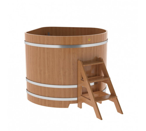 Купель угловая из дуба 1,37х1,37 H=1,20