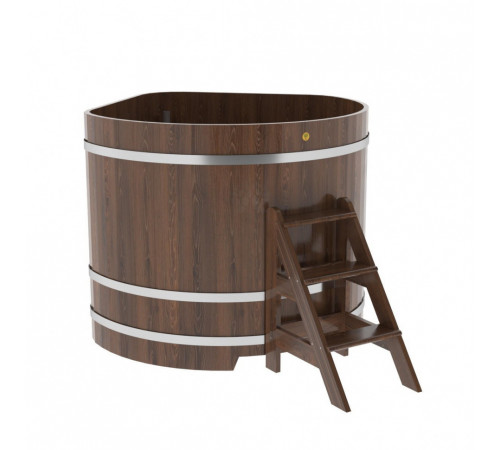 Купель угловая из дуба 1,37х1,37 H=1,20