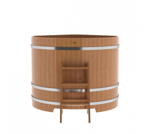 Купель угловая из дуба 1,37х1,37 H=1,20