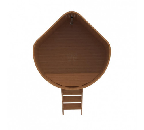 Купель угловая из дуба 1,37х1,37 H=1,20