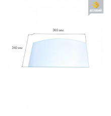 Стекло ВЕЗУВИЙ 230 на дверцу