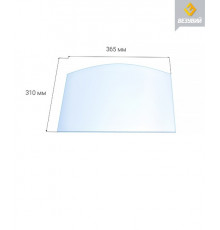 Стекло ВЕЗУВИЙ 240 на дверцу