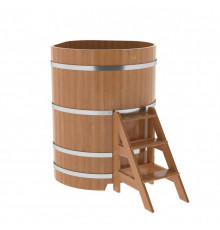 Купель угловая из дуба 1,03х1,03 H=1,40