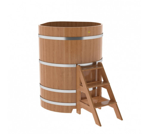 Купель угловая из дуба 1,03х1,03 H=1,40