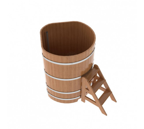 Купель угловая из дуба 1,03х1,03 H=1,40