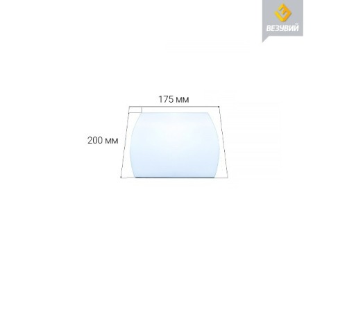 Стекло ВЕЗУВИЙ для печи Триумф