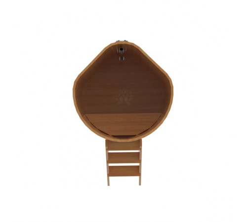 Купель угловая из лиственницы 1,03х1,03 H=1,40