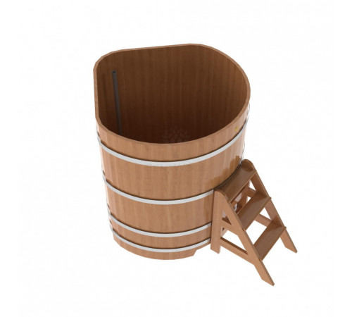 Купель угловая из дуба 1,19х1,19 H=1,40