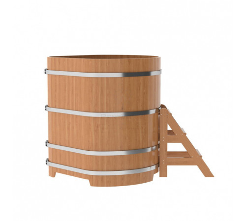 Купель угловая из дуба 1,19х1,19 H=1,40