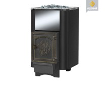 Чугунная печь ВЕЗУВИЙ Сенсация 16 Антрацит (ДТ-4) Б/В