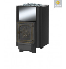Чугунная печь ВЕЗУВИЙ Сенсация 16 Антрацит (ДТ-4) Б/В