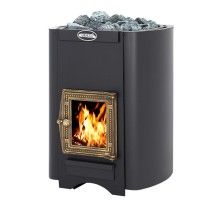 Дровяная печь ВЕЗУВИЙ РУСИЧЪ АНТРАЦИТ 16 (ДТ-4С) б/в