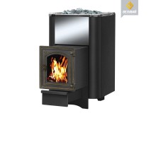 Чугунная печь ВЕЗУВИЙ Сенсация 16 Антрацит (ДТ-4С)