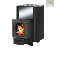 Чугунная печь ВЕЗУВИЙ Сенсация 16 Антрацит (ДТ-4С)