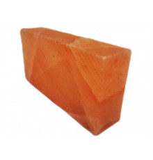 Кирпич гималайская соль, шлифованный 20х10х5 см