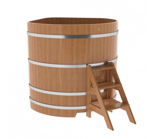 Купель угловая из дуба 1,37х1,37 H=1,40