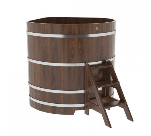 Купель угловая из дуба 1,37х1,37 H=1,40