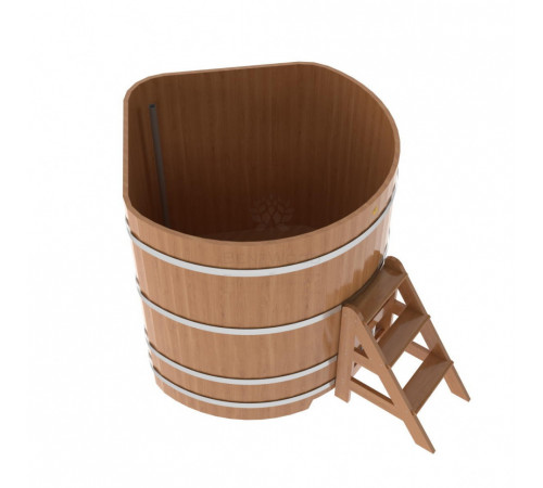 Купель угловая из дуба 1,37х1,37 H=1,40