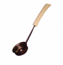 Черпак для бани оксидированная сталь 0,2 л