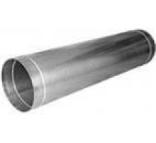 Воздуховод 1 метр, ⌀100 мм, оцинкованная сталь, 0.5 мм