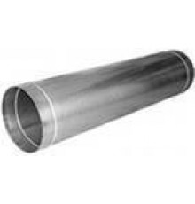 Воздуховод 1 метр, ⌀100 мм, оцинкованная сталь, 0.5 мм