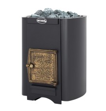 Дровяная печь ВЕЗУВИЙ РУСИЧЪ АНТРАЦИТ 22 (ДТ-4) б/в