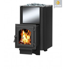 Чугунная печь ВЕЗУВИЙ Сенсация 22 Антрацит (270)