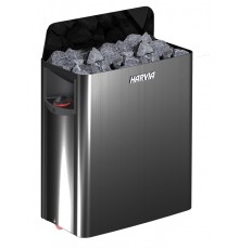 Электрическая печь Harvia Wall SW45 черная, встроенный пульт в комплекте