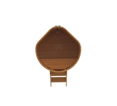 Купель угловая из лиственницы 1,03х1,03 H=1,10