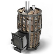 Чугунная печь ВЕЗУВИЙ Легенда Русский пар Ковка 30 (271)