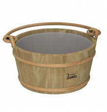 Ведро деревянное Sawo 300-HD (кедр) 9 л., с пластиковой ставкой
