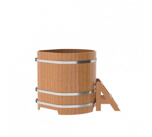 Купель угловая из дуба 1,03х1,03 H=1,10