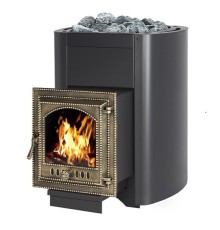 Дровяная печь ВЕЗУВИЙ РУСИЧЪ АНТРАЦИТ 22 (220)